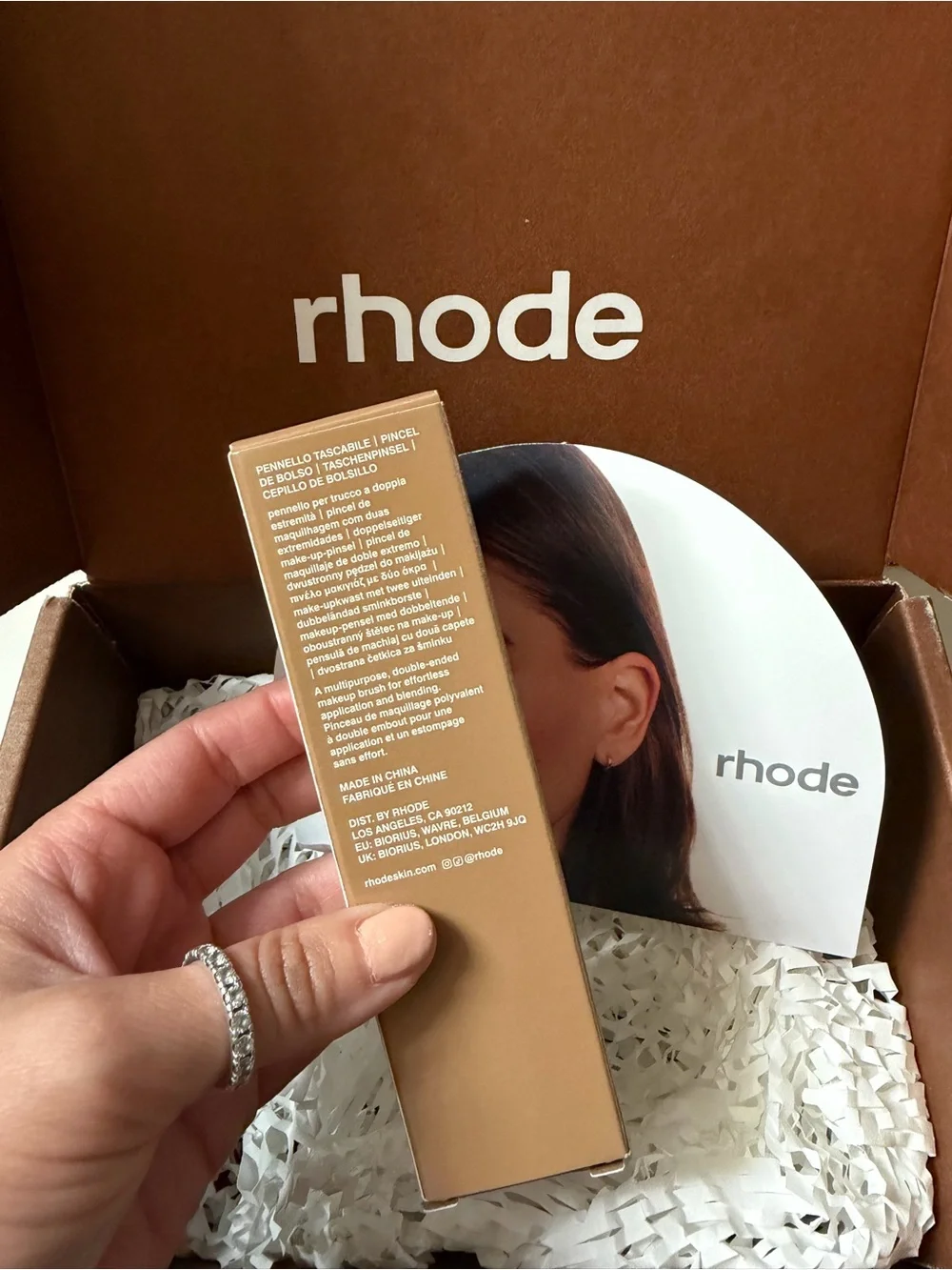 Rhode Pocket Brush 🤎